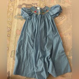 Back to School Smocked Dress